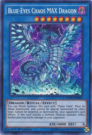 Blue-Eyes Chaos MAX Dragon [MVP1-ENS04] Secret Rare | The CG Realm