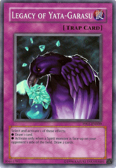 Legacy of Yata-Garasu [PP01-EN009] Super Rare | The CG Realm