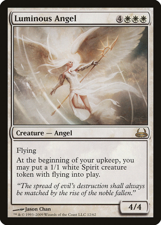 Luminous Angel [Duel Decks: Divine vs. Demonic] | The CG Realm