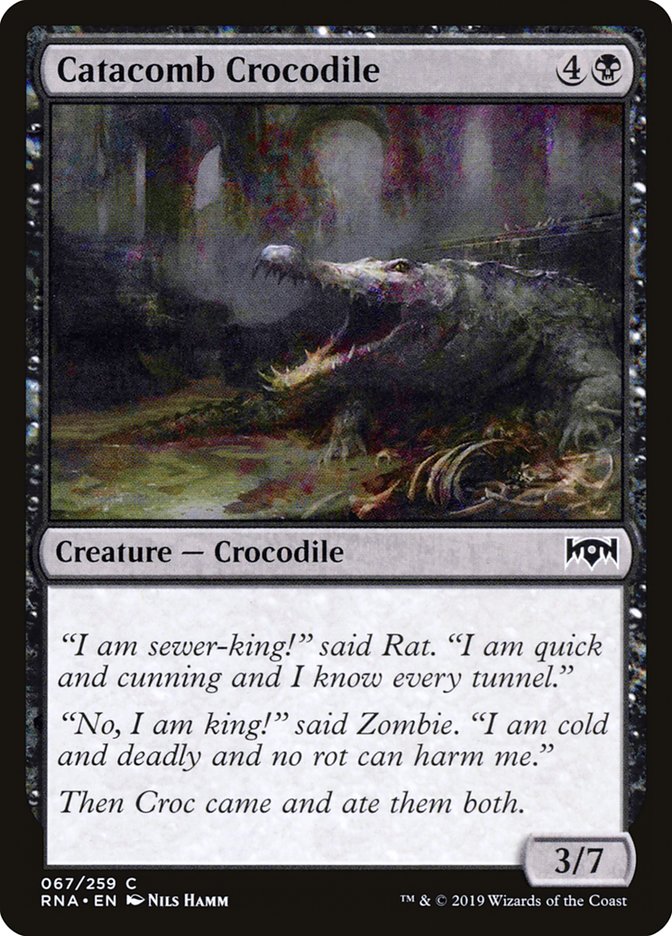 Catacomb Crocodile [Ravnica Allegiance] | The CG Realm