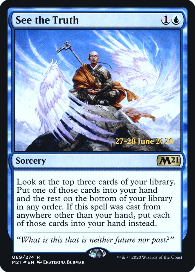 See the Truth [Core Set 2021 Prerelease Promos] | The CG Realm