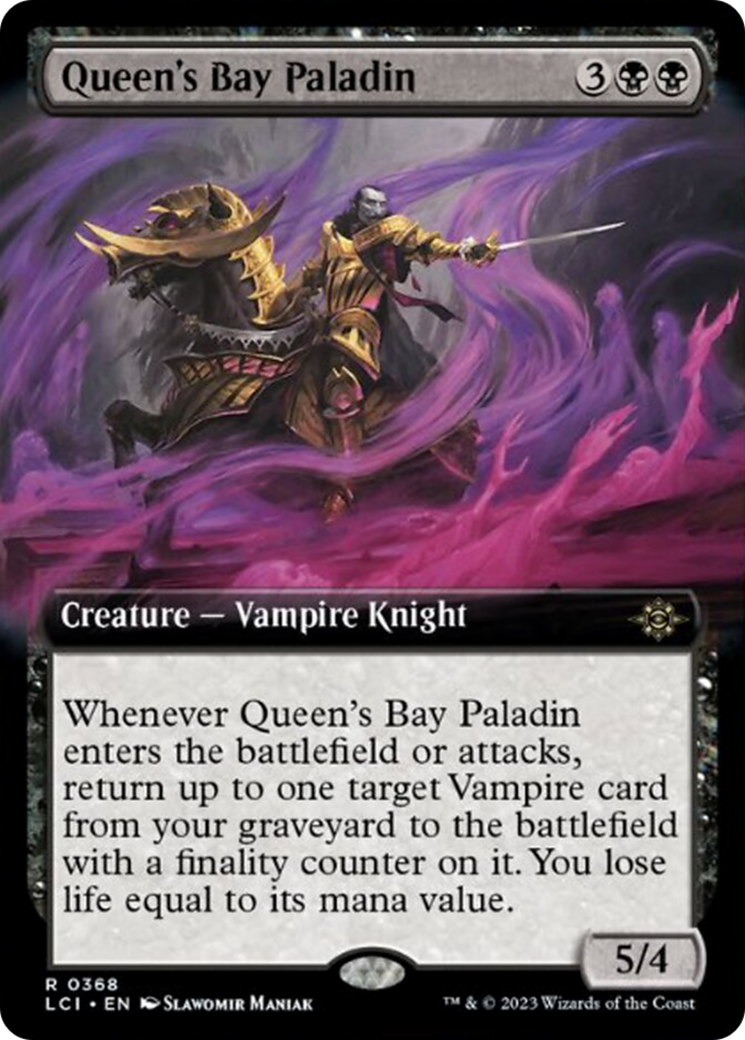 Queen's Bay Paladin (Extended Art) [The Lost Caverns of Ixalan] | The CG Realm