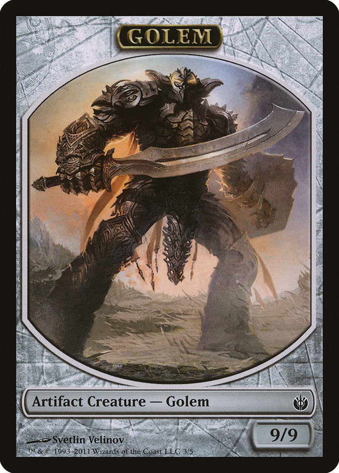 Golem Token [Mirrodin Besieged Tokens] | The CG Realm
