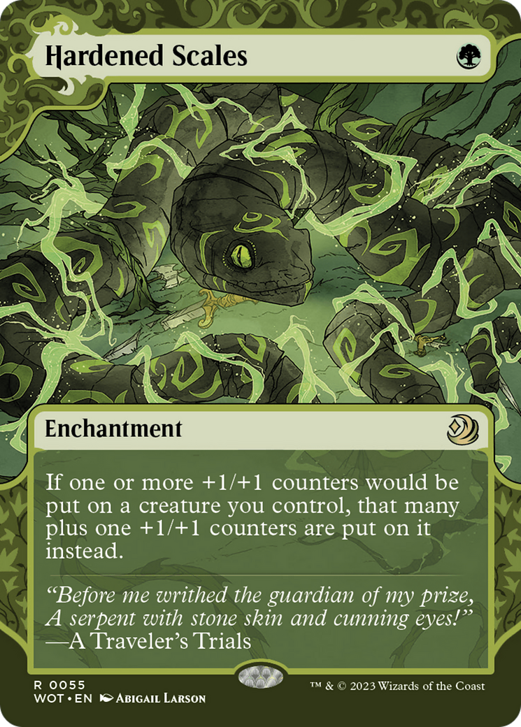 Hardened Scales [Wilds of Eldraine: Enchanting Tales] | The CG Realm