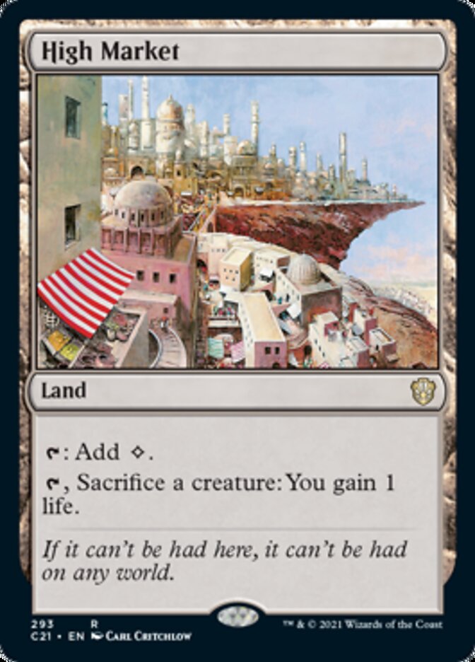 High Market [Commander 2021] | The CG Realm