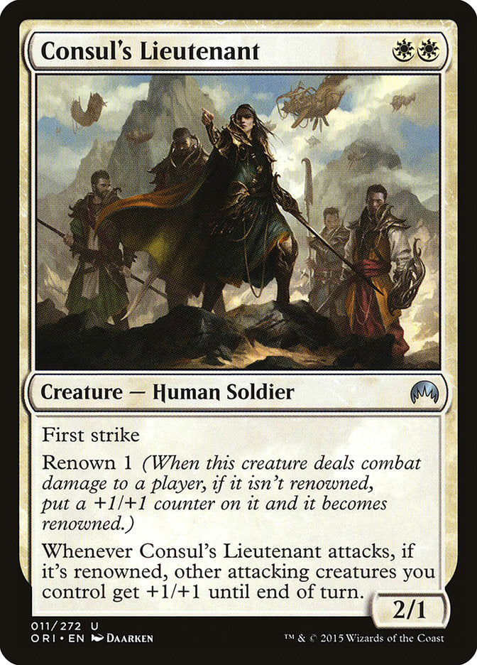 Consul's Lieutenant [Magic Origins] | The CG Realm