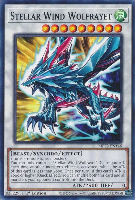 Stellar Wind Wolfrayet [MP22-EN146] Common | The CG Realm