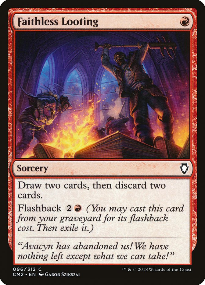 Faithless Looting [Commander Anthology Volume II] | The CG Realm