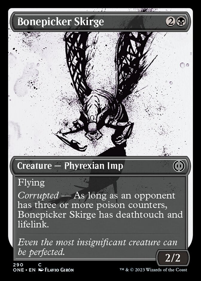 Bonepicker Skirge (Showcase Ichor) [Phyrexia: All Will Be One] | The CG Realm