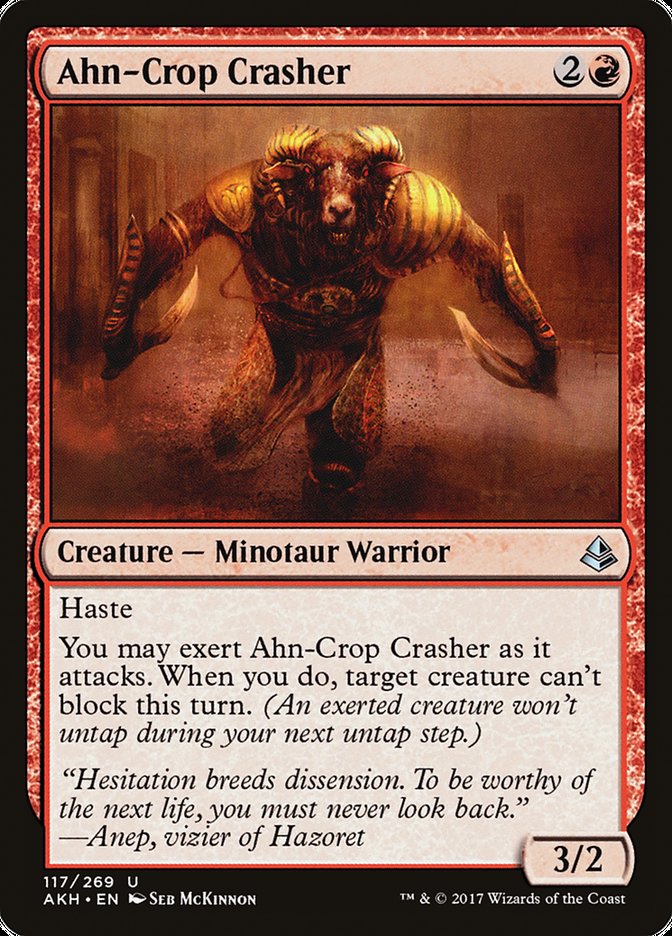 Ahn-Crop Crasher [Amonkhet] | The CG Realm