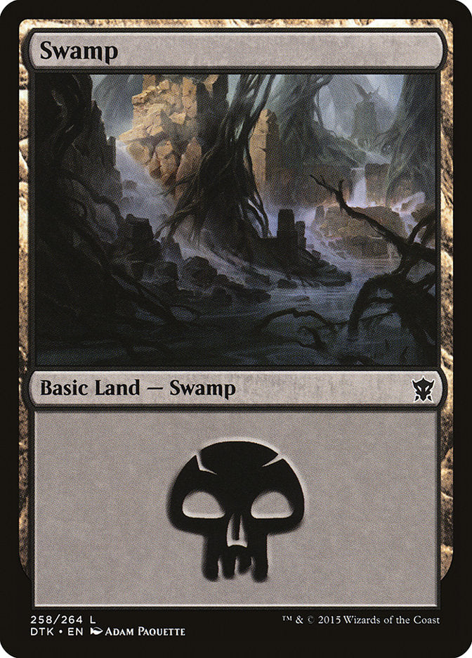 Swamp (258) [Dragons of Tarkir] | The CG Realm