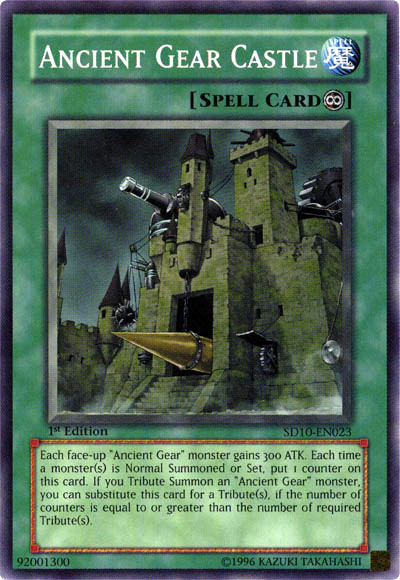 Ancient Gear Castle [SD10-EN023] Common | The CG Realm