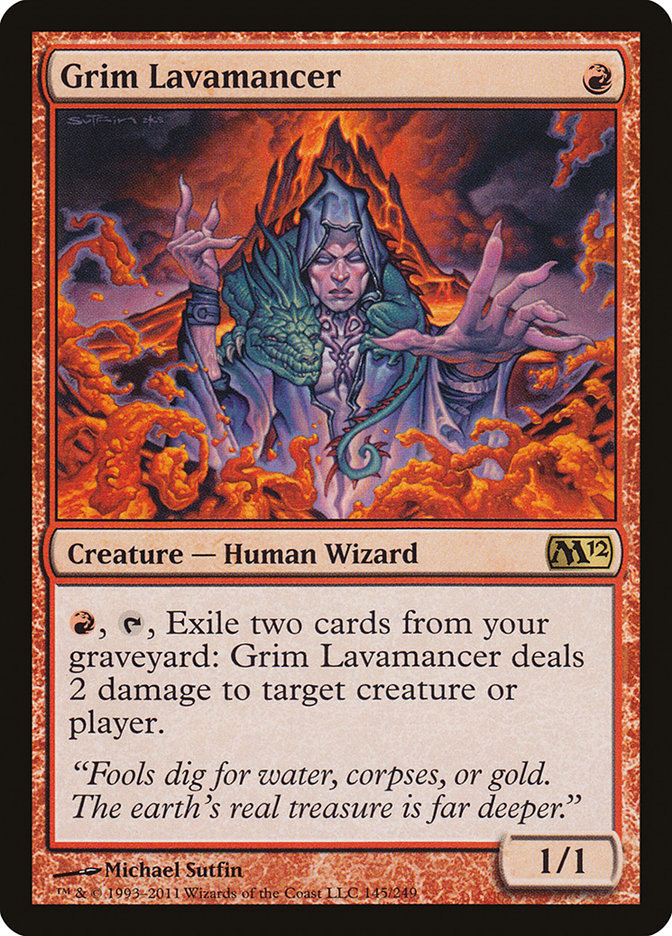 Grim Lavamancer [Magic 2012] | The CG Realm