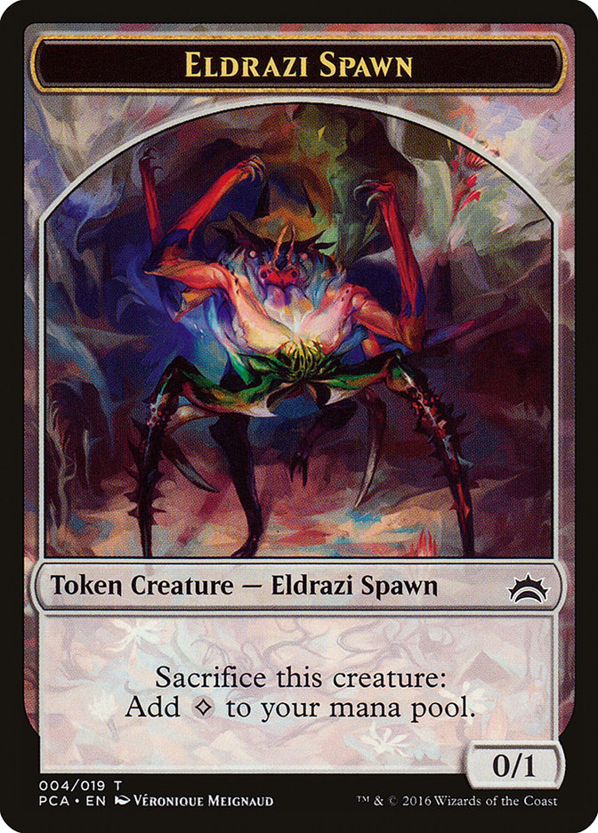 Eldrazi Spawn Token (004/019) [Planechase Anthology Tokens] | The CG Realm