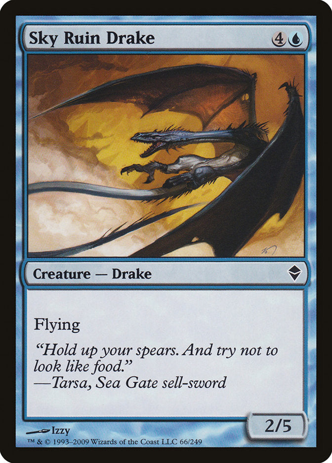 Sky Ruin Drake [Zendikar] | The CG Realm