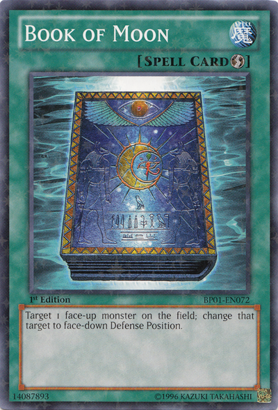 Book of Moon [BP01-EN072] Starfoil Rare | The CG Realm