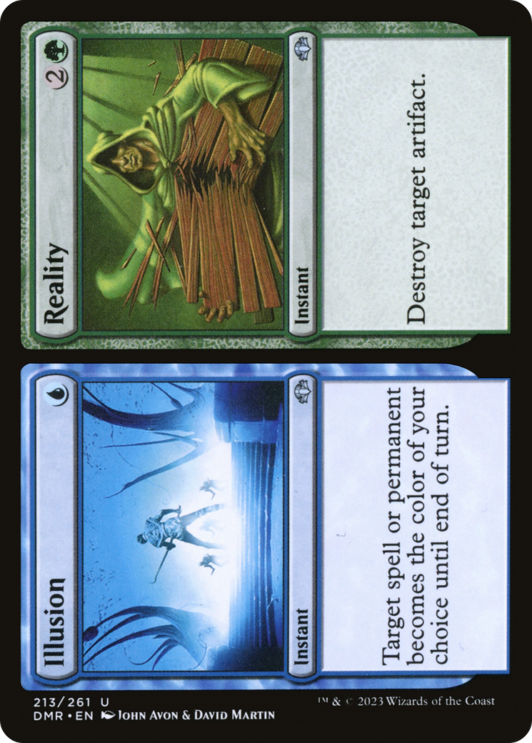 Illusion // Reality [Dominaria Remastered] | The CG Realm