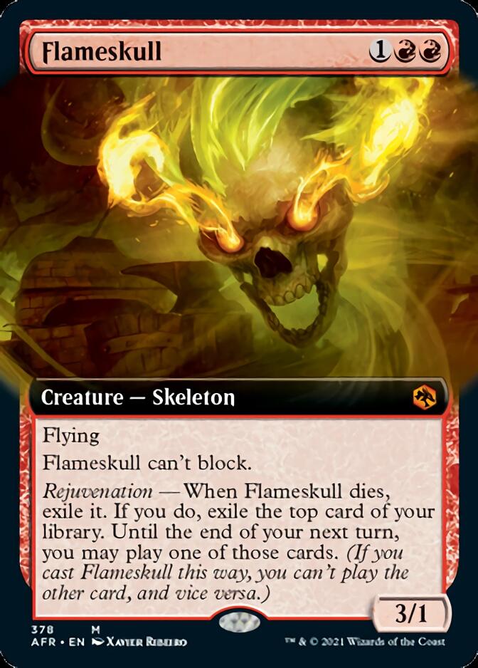 Flameskull (Extended Art) [Dungeons & Dragons: Adventures in the Forgotten Realms] | The CG Realm