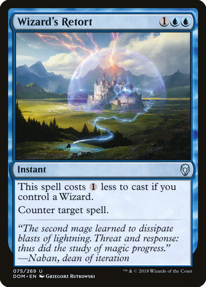 Wizard's Retort [Dominaria] | The CG Realm