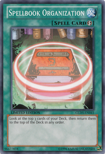 Spellbook Organization [GLD5-EN041] Common | The CG Realm
