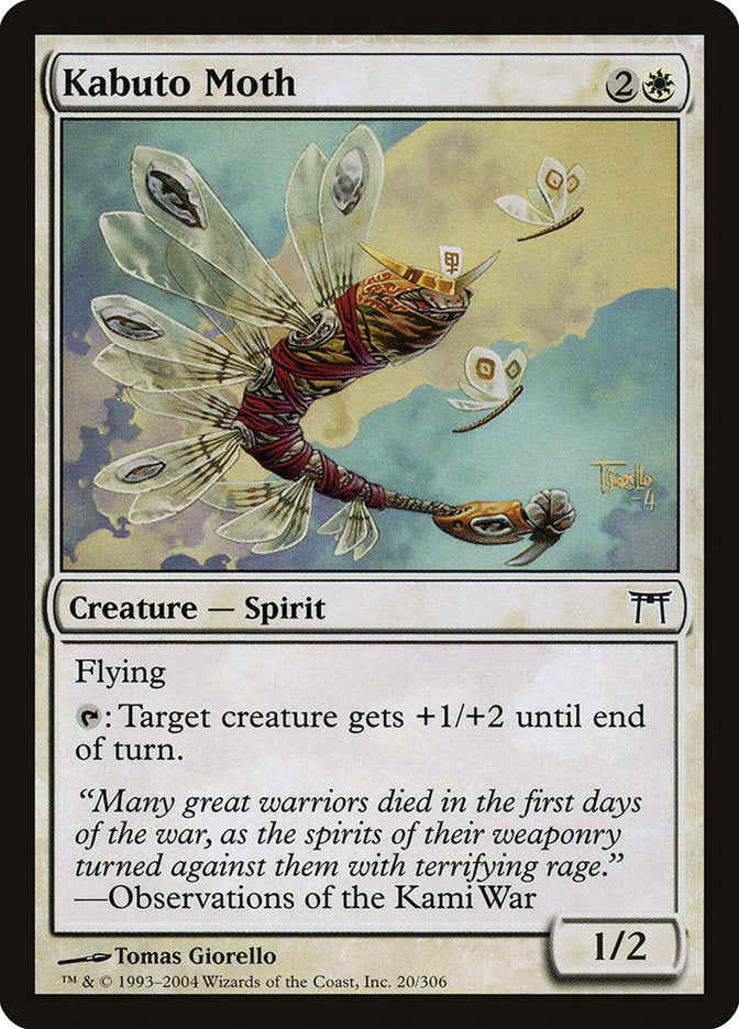 Kabuto Moth [Champions of Kamigawa] | The CG Realm