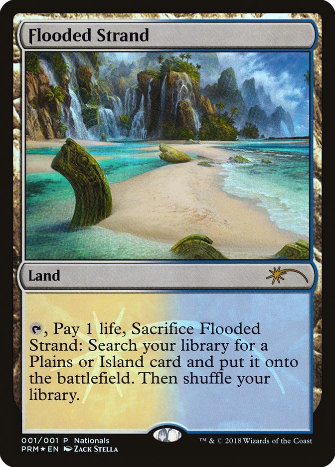Flooded Strand (Nationals) [Nationals Promos] | The CG Realm
