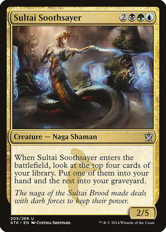 Sultai Soothsayer [Khans of Tarkir] | The CG Realm