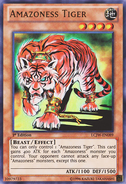 Amazoness Tiger [LCJW-EN089] Ultra Rare | The CG Realm