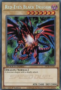 Red-Eyes Black Dragon (Secret) [SBCB-EN167] Secret Rare | The CG Realm