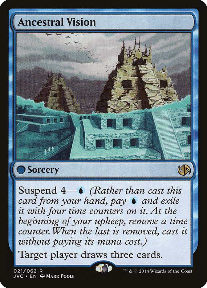 Ancestral Vision [Duel Decks Anthology] | The CG Realm