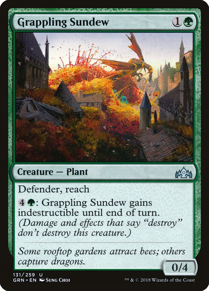 Grappling Sundew [Guilds of Ravnica] | The CG Realm