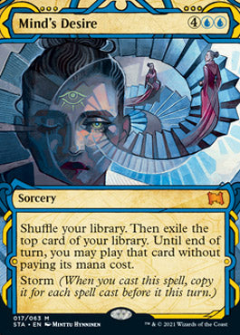 Mind's Desire (Foil Etched) [Strixhaven: School of Mages Mystical Archive] | The CG Realm