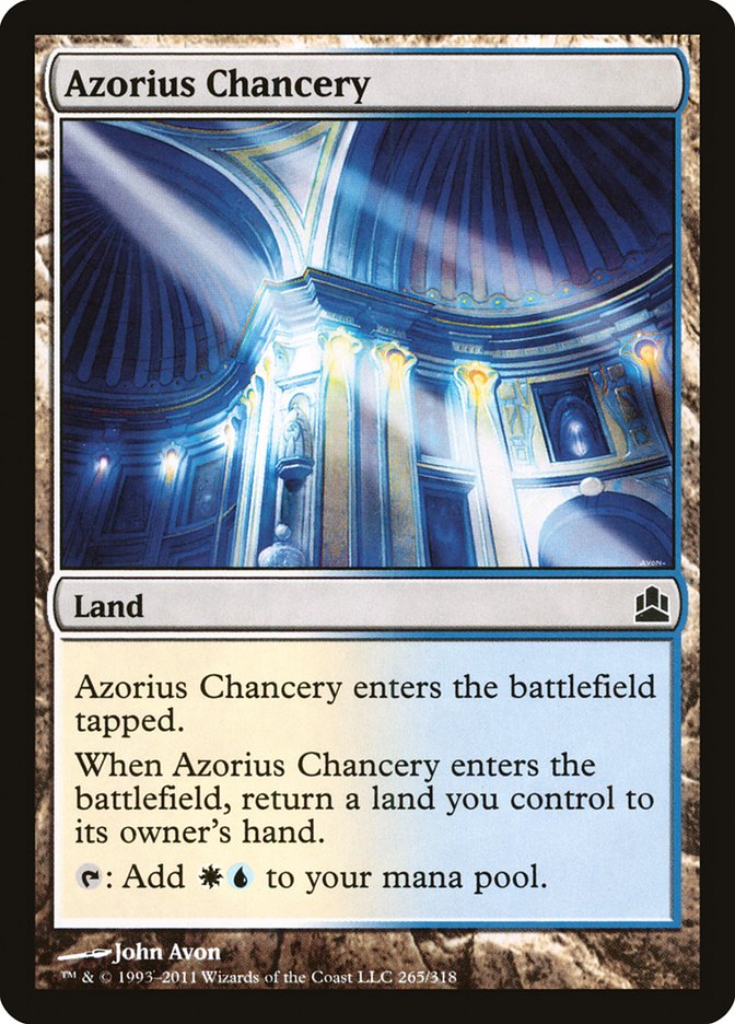 Azorius Chancery [Commander 2011] | The CG Realm