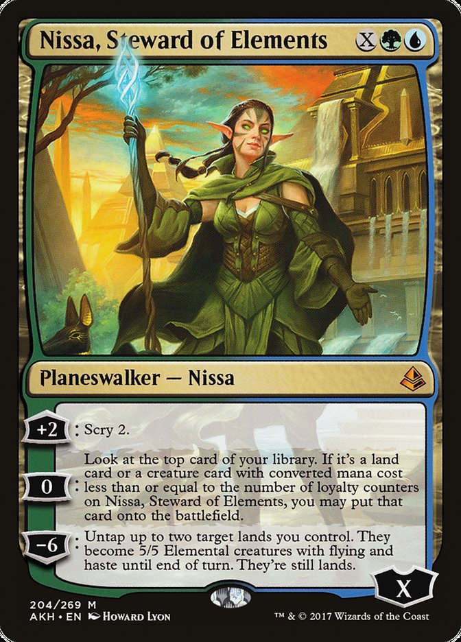 Nissa, Steward of Elements [Amonkhet] | The CG Realm