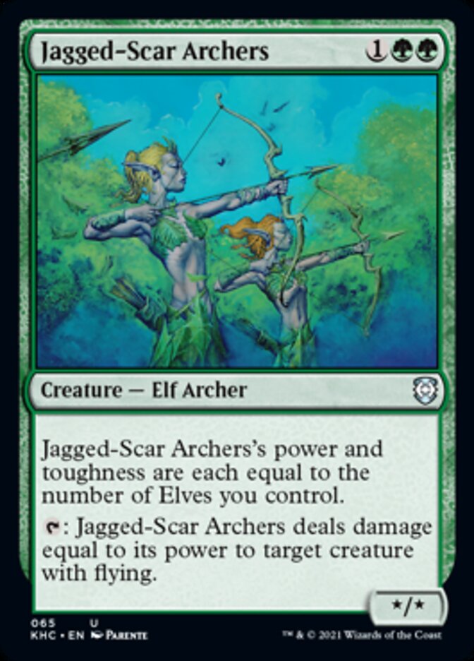 Jagged-Scar Archers [Kaldheim Commander] | The CG Realm