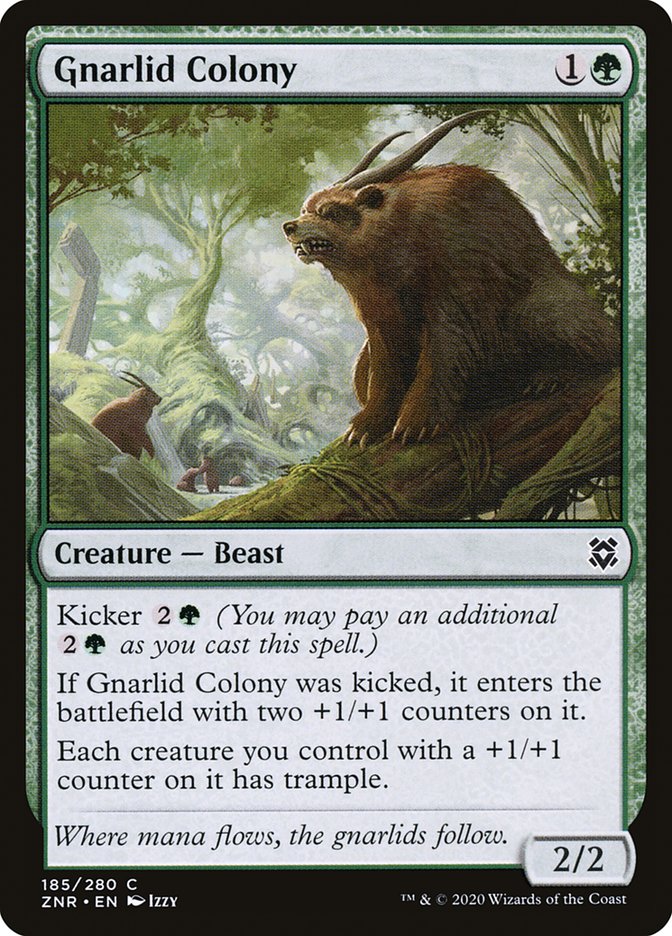 Gnarlid Colony [Zendikar Rising] | The CG Realm
