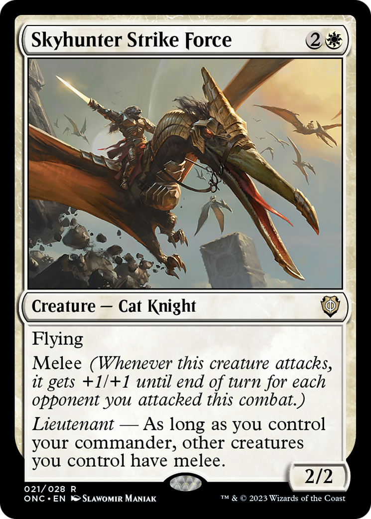 Skyhunter Strike Force [Phyrexia: All Will Be One Commander] | The CG Realm