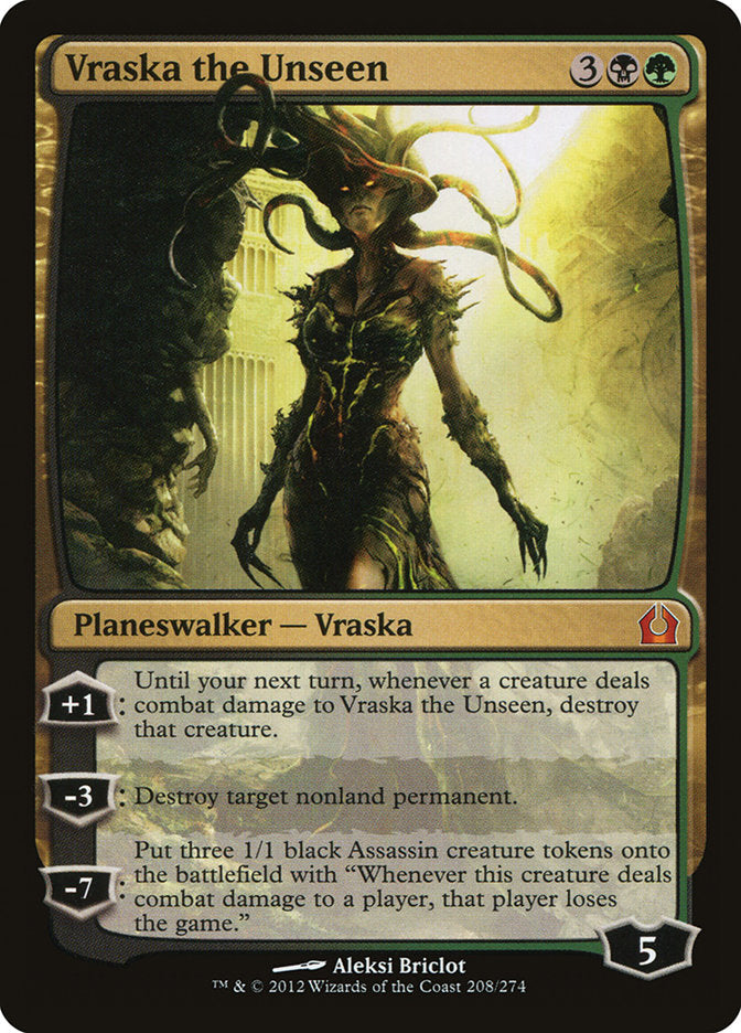 Vraska the Unseen [Return to Ravnica] | The CG Realm