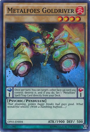 Metalfoes Goldriver [OP03-EN004] Super Rare | The CG Realm