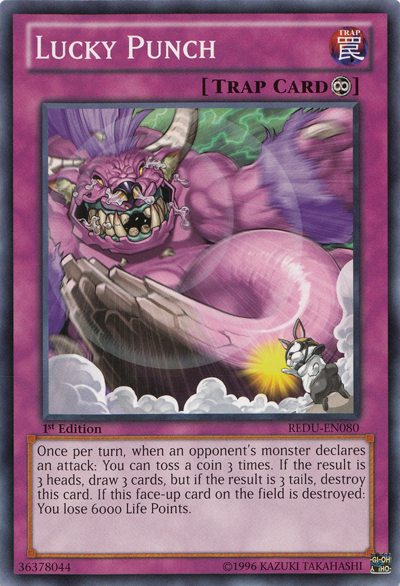 Lucky Punch [REDU-EN080] Common | The CG Realm