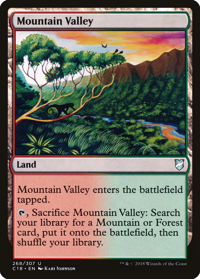 Mountain Valley [Commander 2018] | The CG Realm