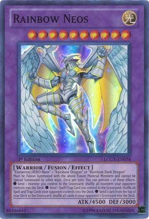 Rainbow Neos [LCGX-EN074] Super Rare | The CG Realm