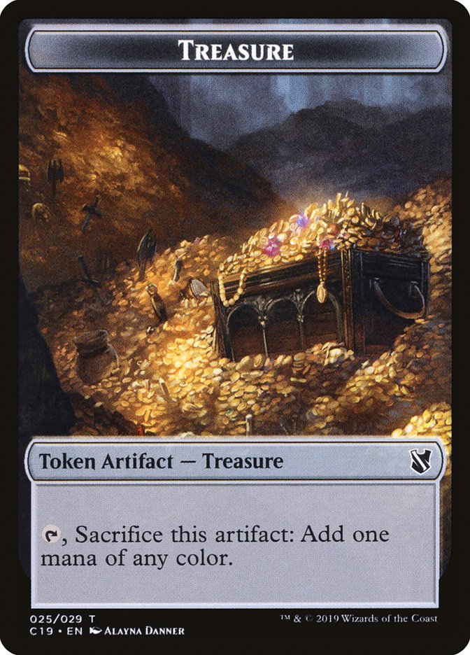 Treasure Token [Commander 2019 Tokens] | The CG Realm