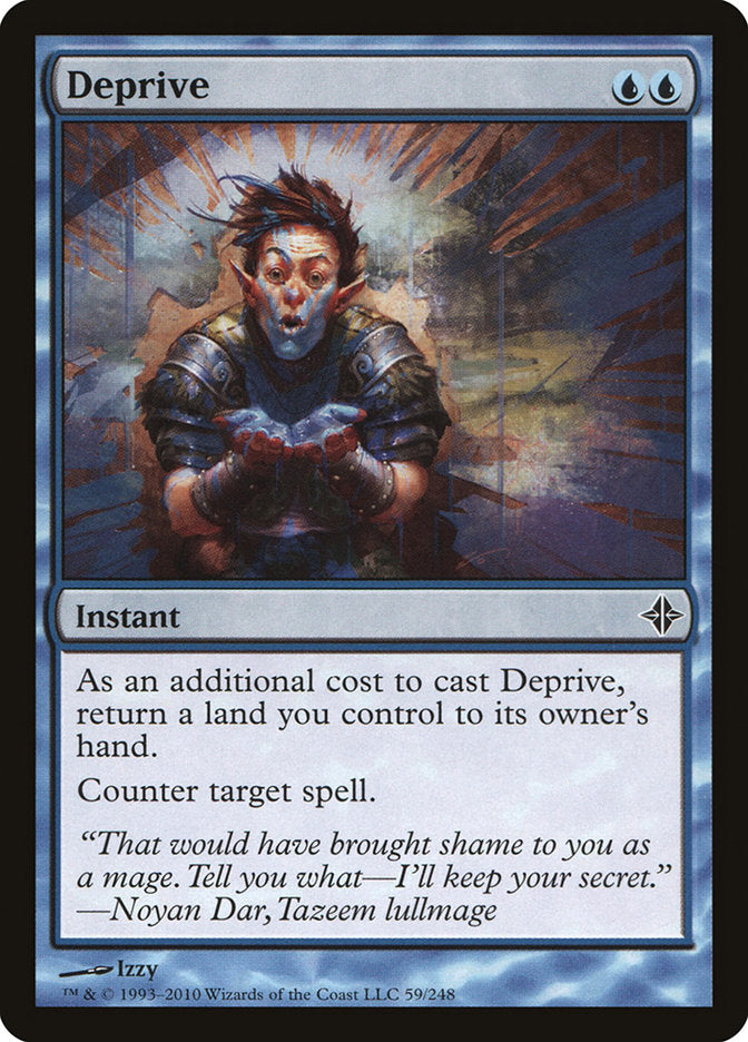 Deprive [Rise of the Eldrazi] | The CG Realm