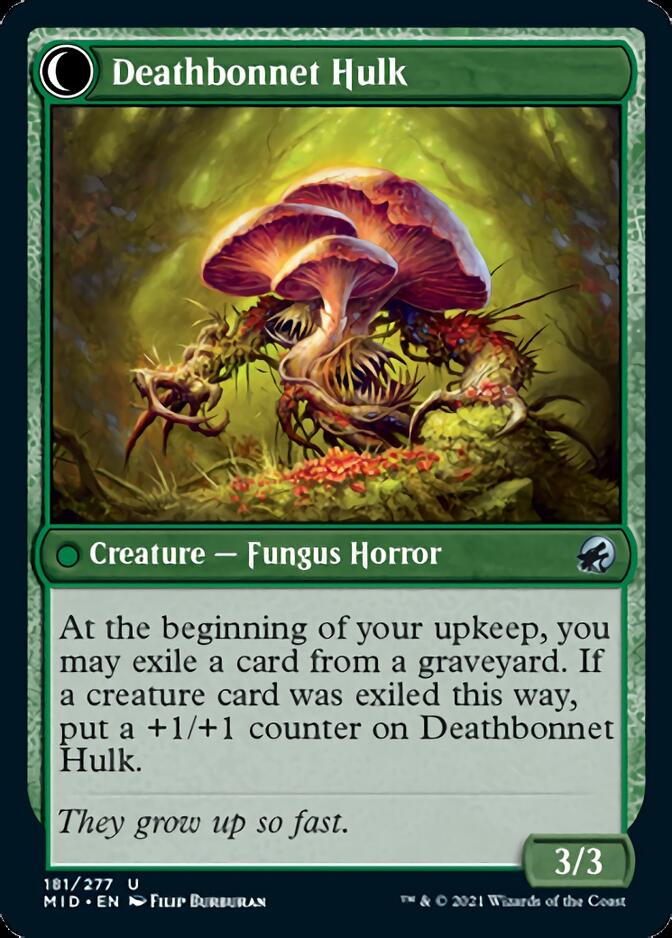 Deathbonnet Sprout // Deathbonnet Hulk [Innistrad: Midnight Hunt] | The CG Realm