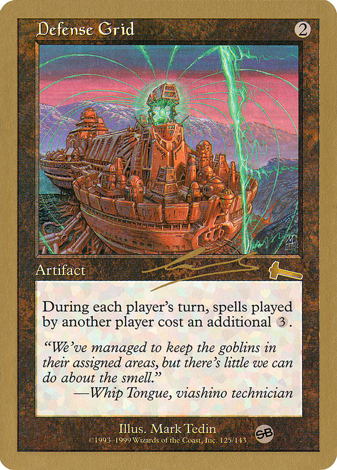 Defense Grid (Nicolas Labarre) (SB) [World Championship Decks 2000] | The CG Realm