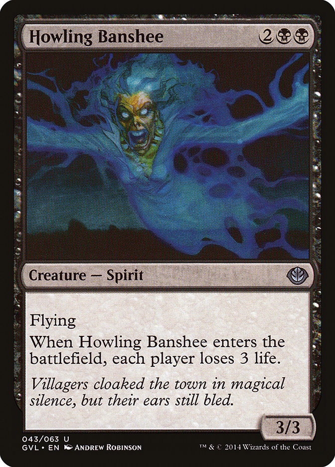 Howling Banshee (Garruk vs. Liliana) [Duel Decks Anthology] | The CG Realm