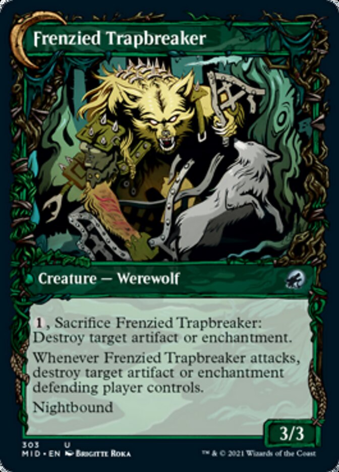 Outland Liberator (Showcase) (MID-303) - Innistrad: Midnight Hunt: (Showcase, Double Faced Transform)