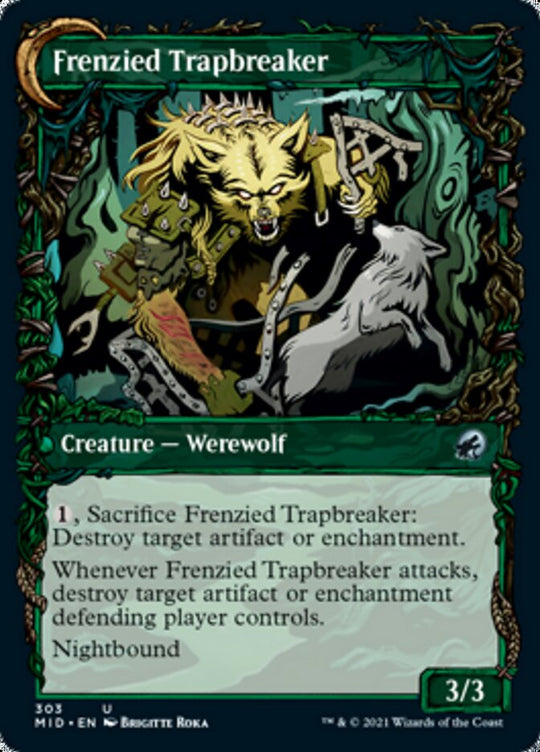 Outland Liberator (Showcase) (MID-303) - Innistrad: Midnight Hunt: (Showcase, Double Faced Transform)
