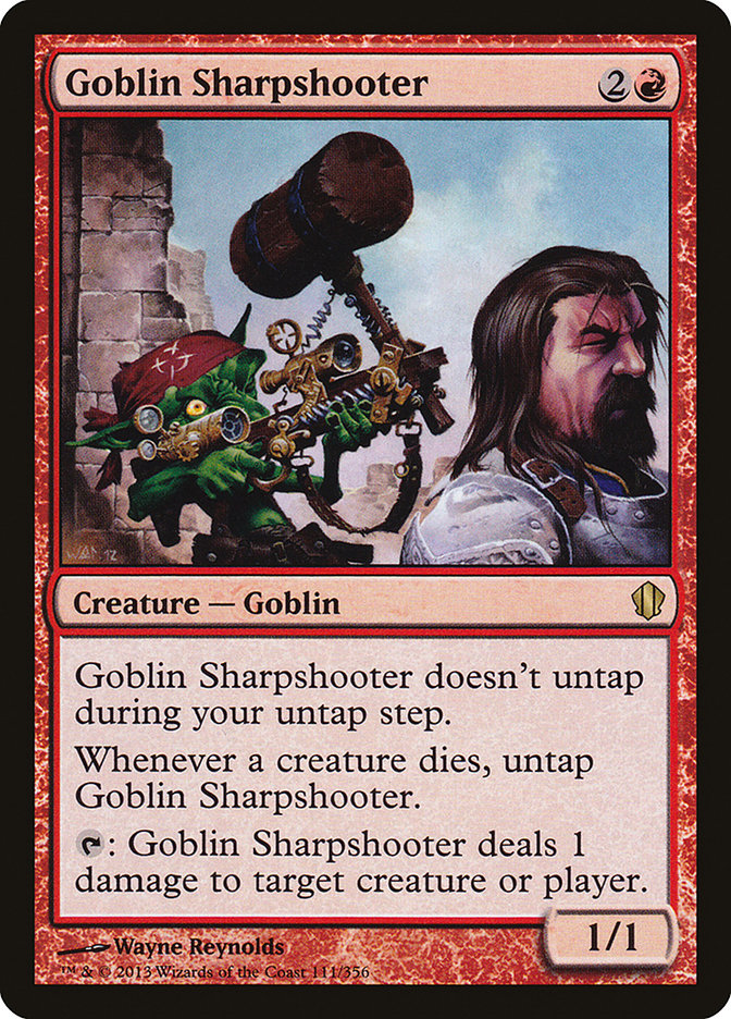 Goblin Sharpshooter [Commander 2013] | The CG Realm